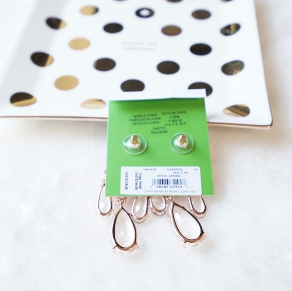 Kate Spade Crystal Cascade Chandelier Earrings - Picture 4 of 6